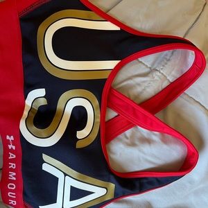 Women’s Under Armour 2021 Team USA Sports Bra